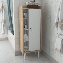 Hanah Home Lagomood Ruby Armario Multiusos Roble y Blanco